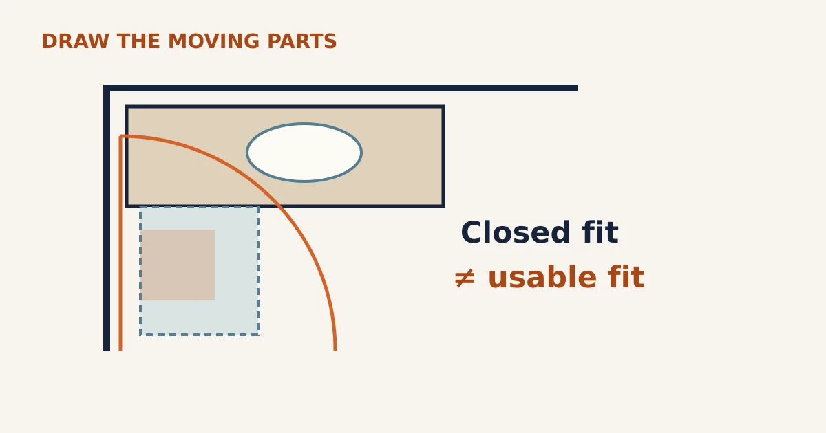 The Vanity Fits—But Will Its Drawers Hit the Door? — conceptual illustration
